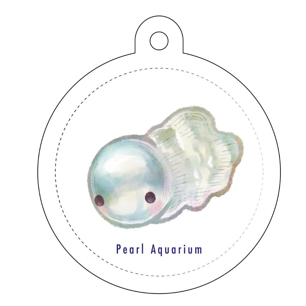 クラゲキャラキーホルダー