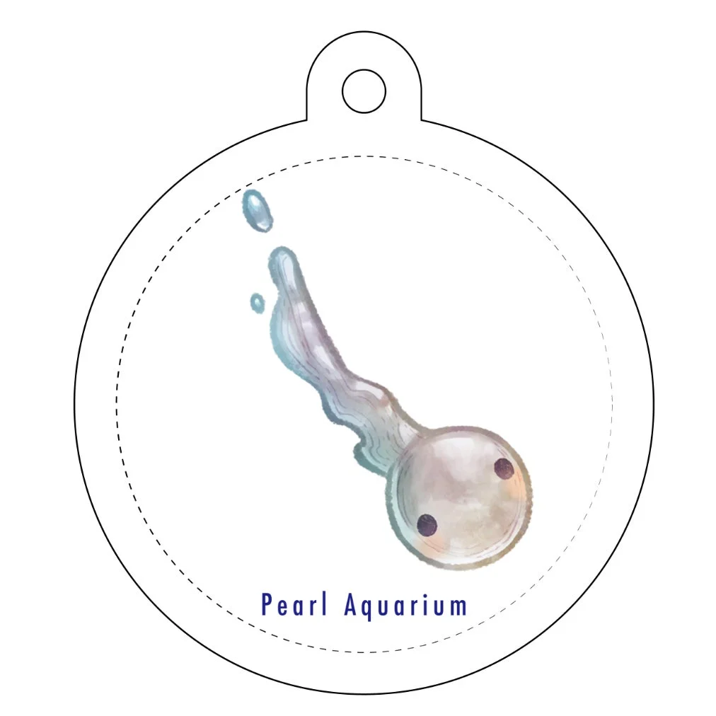 オタマジャクシキャラキーホルダー