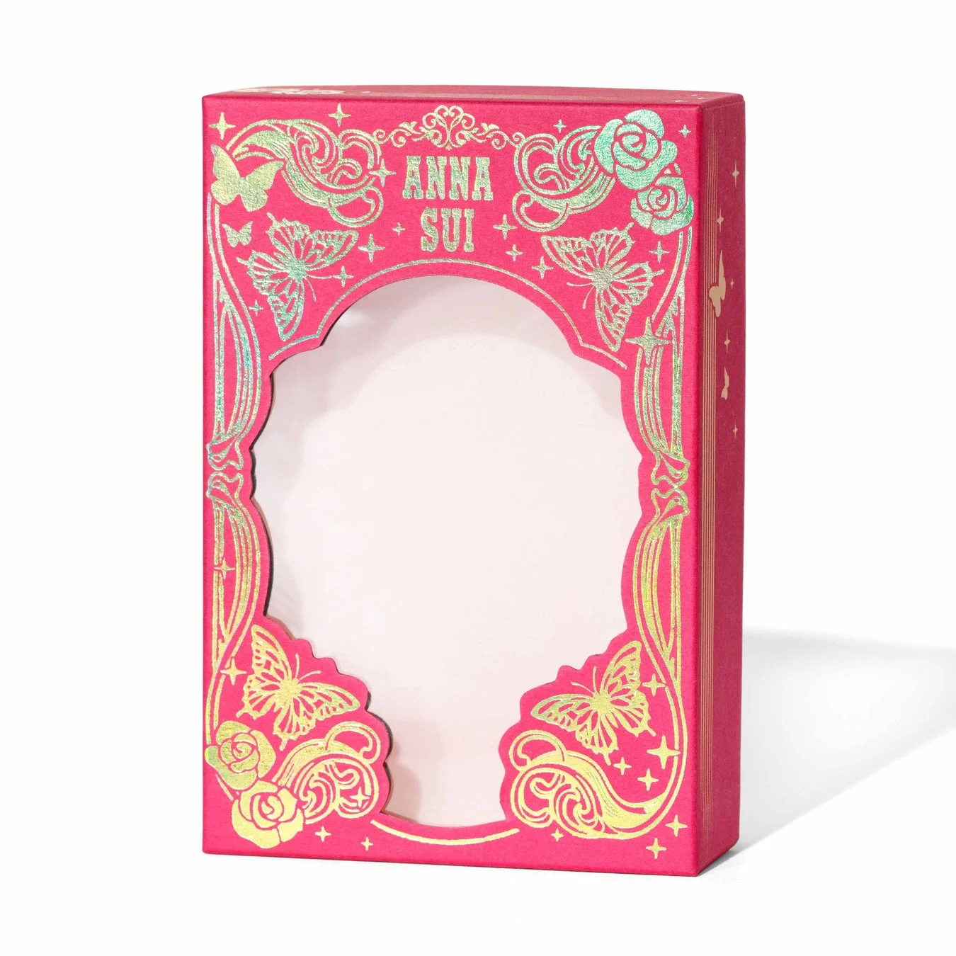 アナスイの鮮やかなピンク色のパッケージ