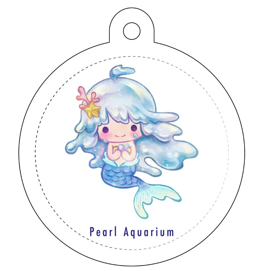 人魚キーホルダー