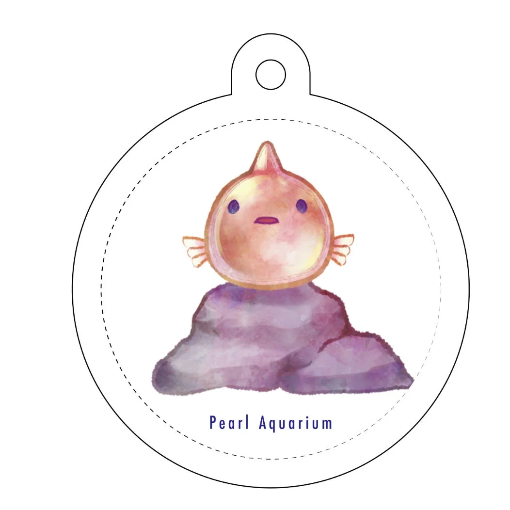 ダンゴウオキャラキーホルダー