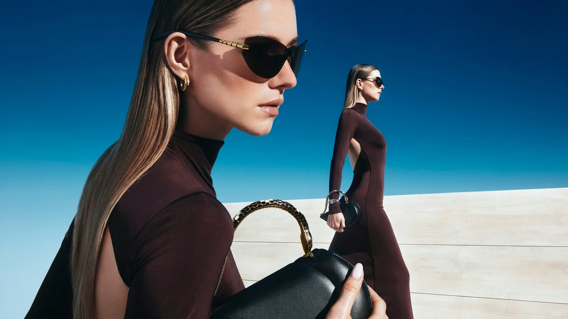 ブルガリ ダブル ビジョン キャンペーン 女性モデル