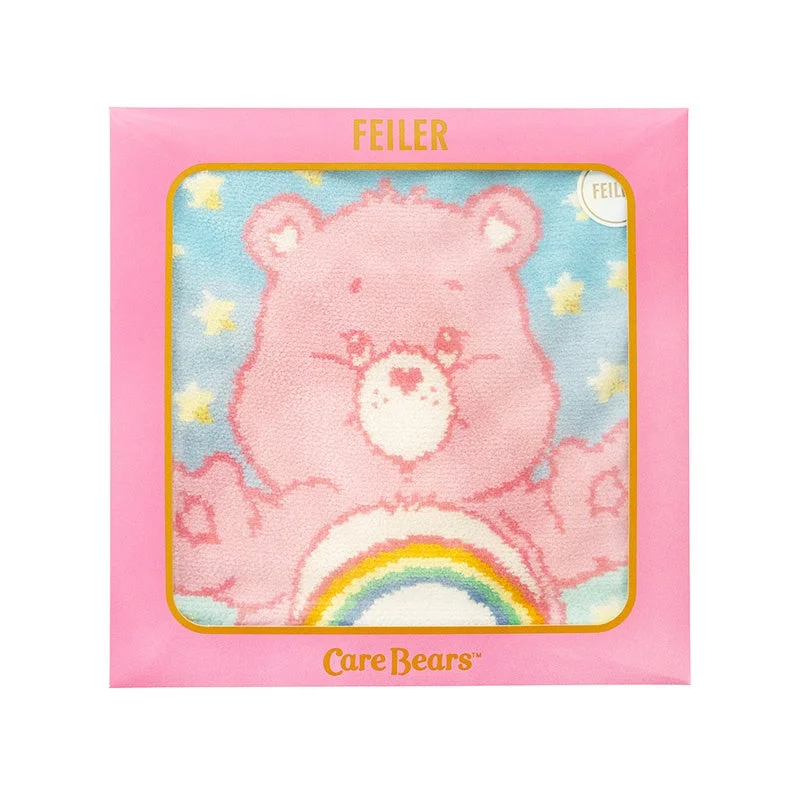 FEILERとケアベアのコラボハンカチ