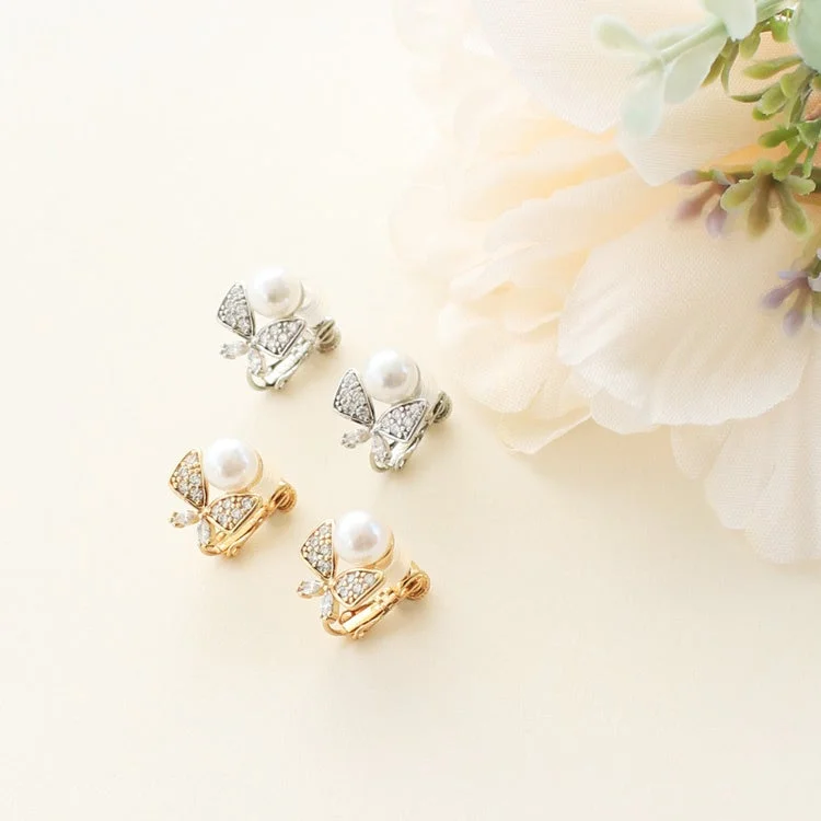 パールさくらんぼ Tineaイヤリングの商品画像