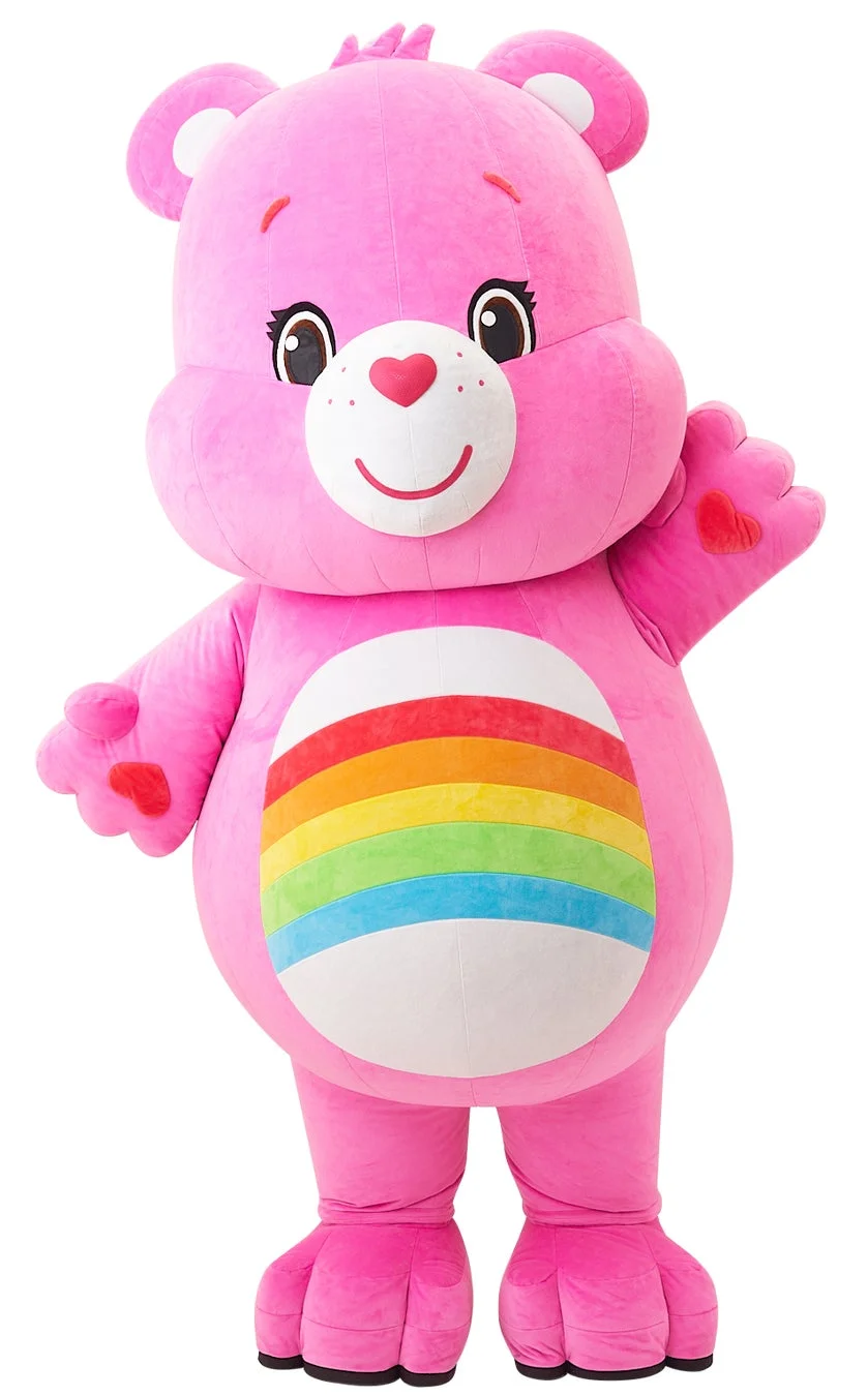 ピンクのチアベア