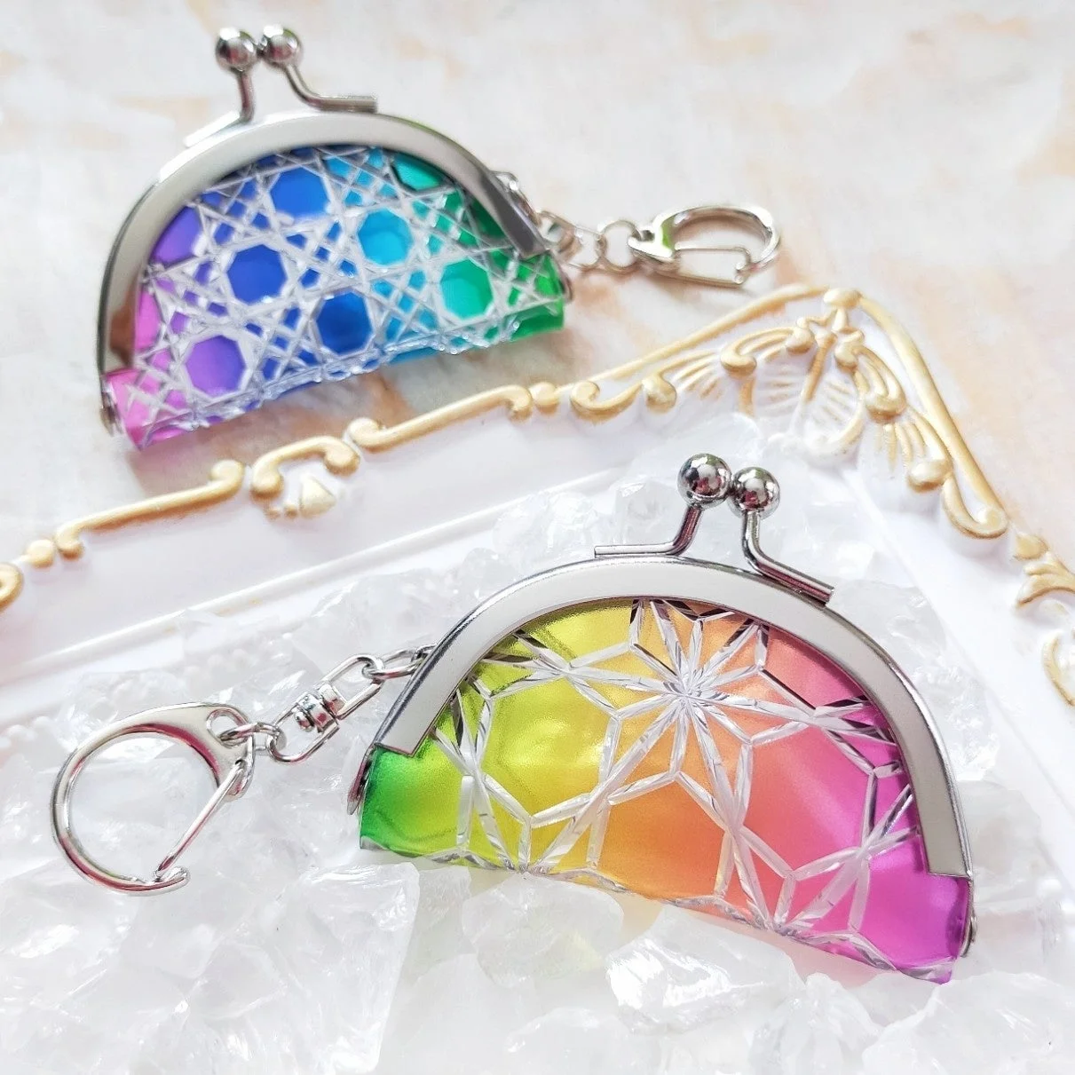 がま口キーホルダー