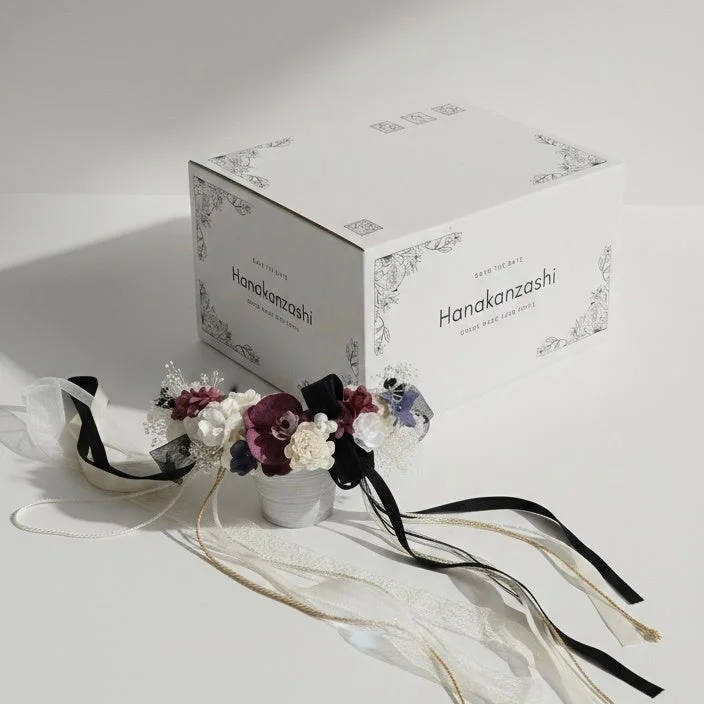 hanakanzashiの髪飾り