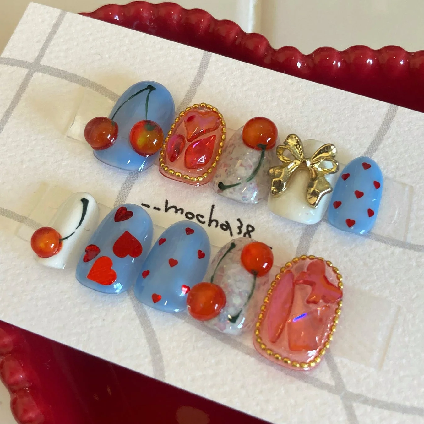 ネイルチップのセット