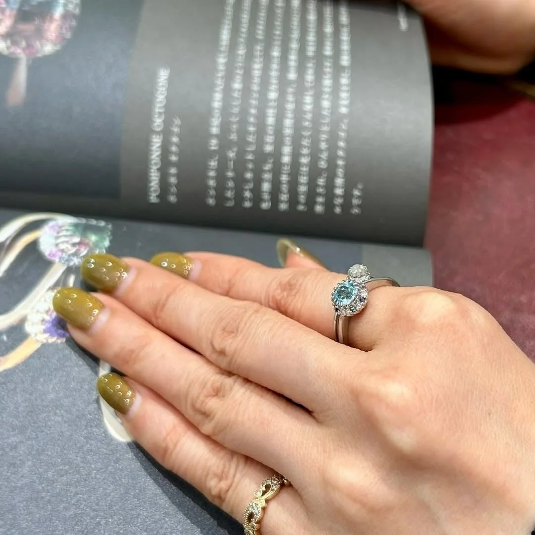 Pomponneリング着用